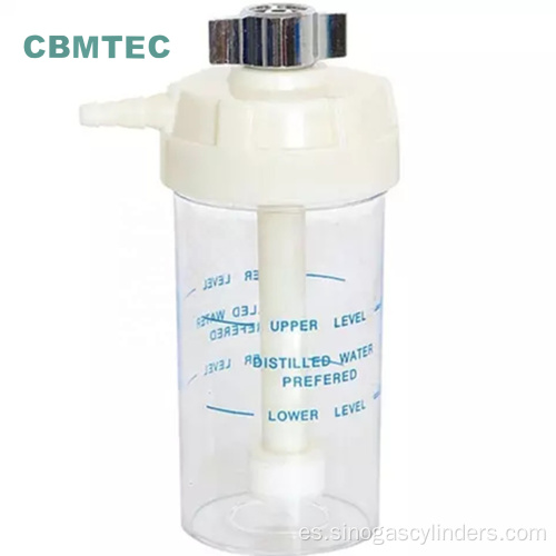 Botellas de humidificador de oxígeno médico de alta calidad